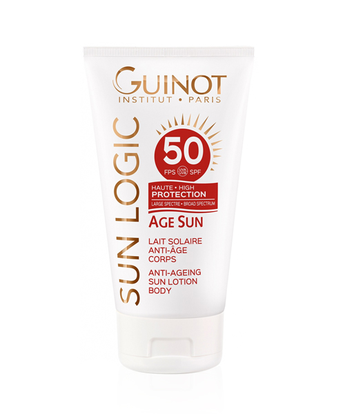 Guinot (Франция) : Lait Solaire anti age corps spf 50 : <p>Антивозрастное молочко для тела Защита от солнца СПФ50</p>
