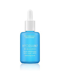 Dermedic : Hydrain3 Hialuro Hydrating serum for face, neck and decolltage