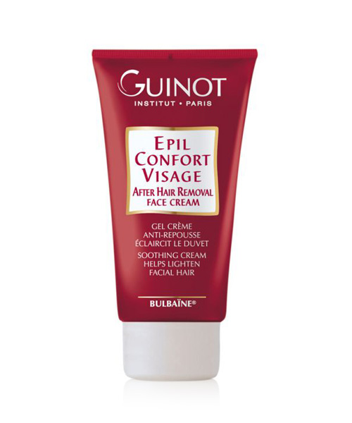 Guinot (Франция) : Epil Confort Visage : Успокаивающий крем-гель ингибитор роста волос для лица. 