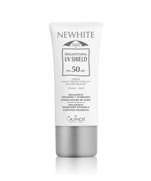 Guinot (Франция) : Crème Newhite UV 50 : <p>Осветляющий тонирующий крем для сияния кожи SPF 50.</p>
