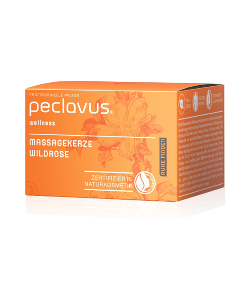 Peclavus : Massagekerze Wildrose