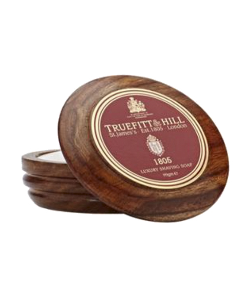 Truefitt Hill : 1805 Luxury Shaving Soap in wooden bowl : <p>1805 Люкс-мыло для бритья (в деревянной чаше)</p>
