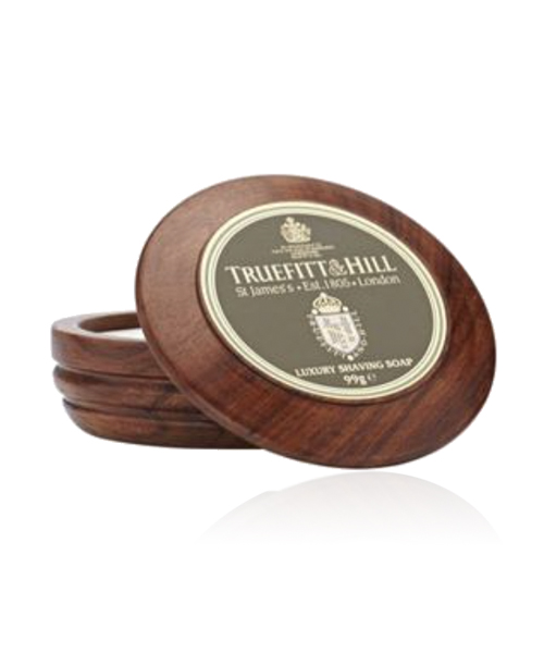 Truefitt Hill : Luxury Shaving Soap in wooden bowl : <p>Люкс-мыло для бритья (в деревянной чаше)</p>

