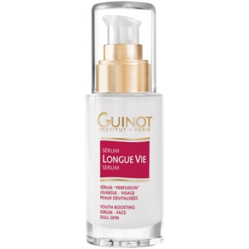 Guinot (Франция) : Serum Longue Vie+ : <p>Омолаживающий серум с 56 активными компонентами и гиалуроновой кислотой.</p>
