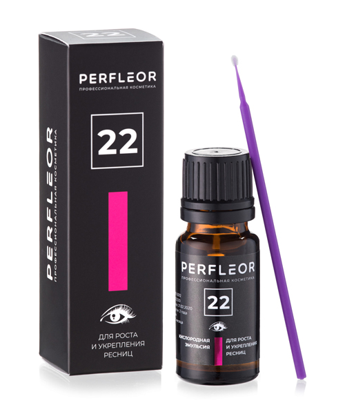 Perfleor : Perfleor 22 : <p>Кислородная эмульсия для роста и укрепления ресниц.</p>
